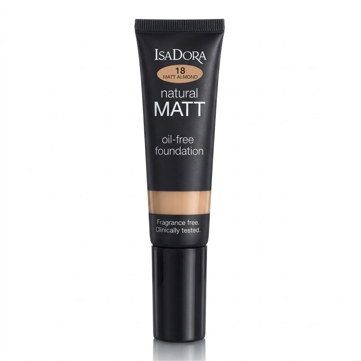 IsaDora Natural Matt Oil-Free Foundation 35ml - 18 Almond