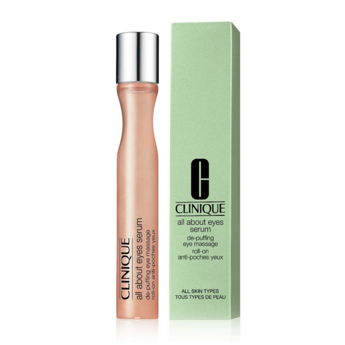Clinique All About Eyes Serum De-Puffing Eye Massage Roll-On 15ml