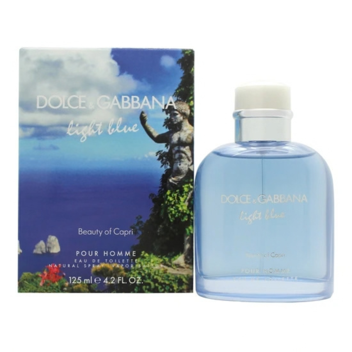 Dolce & Gabbana Light Blue Pour Homme Beauty of Capri Eau de Toilette 125ml Spray