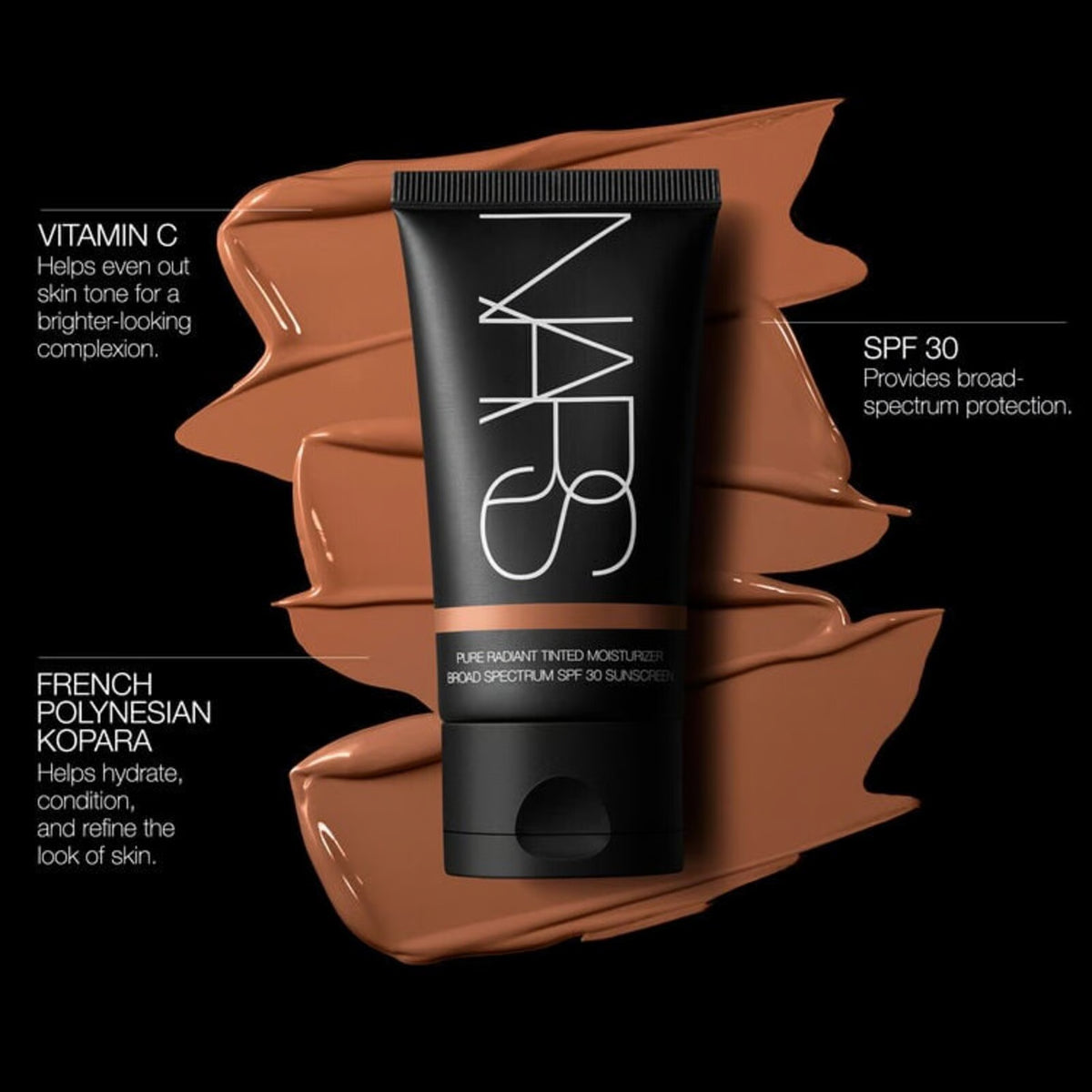 NARS Cosmetics Nars Pure Radiant Tinted Moisturiser Med/Dark Seychelles