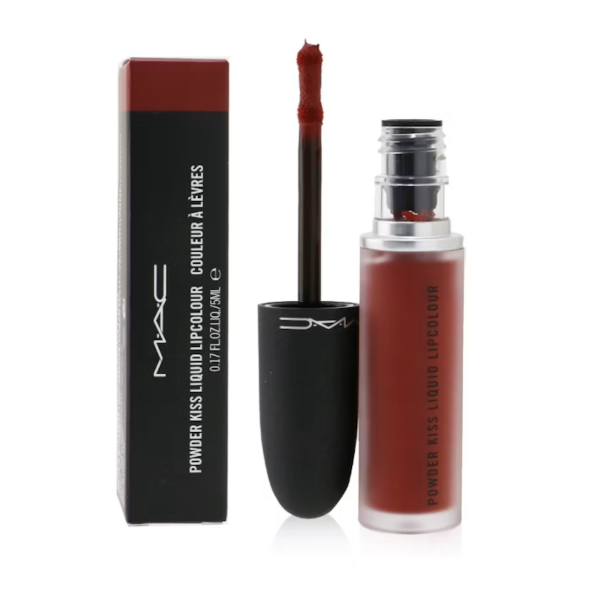 MAC Powder Kiss Liquid Lipcolour 5ml - 991 Devoted To Chili