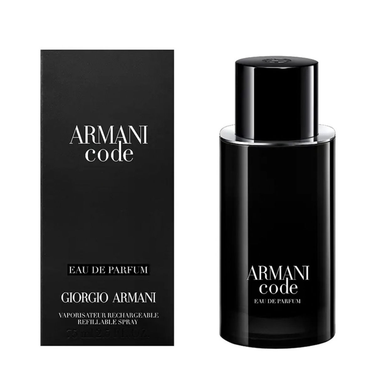 Giorgio Armani Armani Code Eau de Parfum 75ml Refillable Spray
