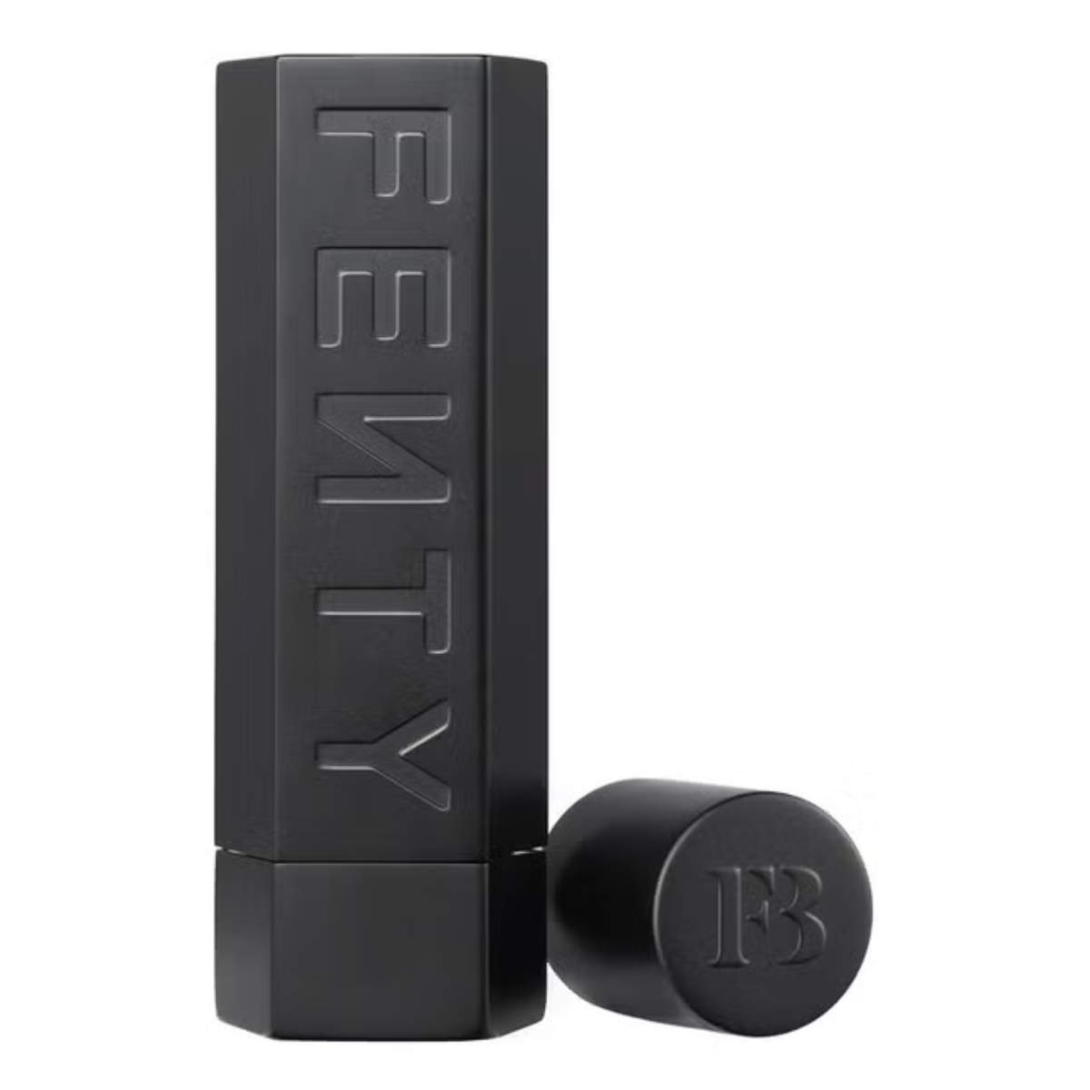 Fenty Beauty Icon The Case Refillable Lipstick Case - Matte Black Empty