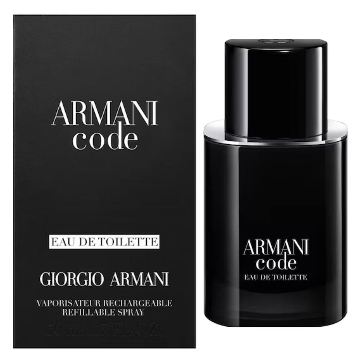 Giorgio Armani Armani Code Eau de Toilette 50ml Refillable Spray