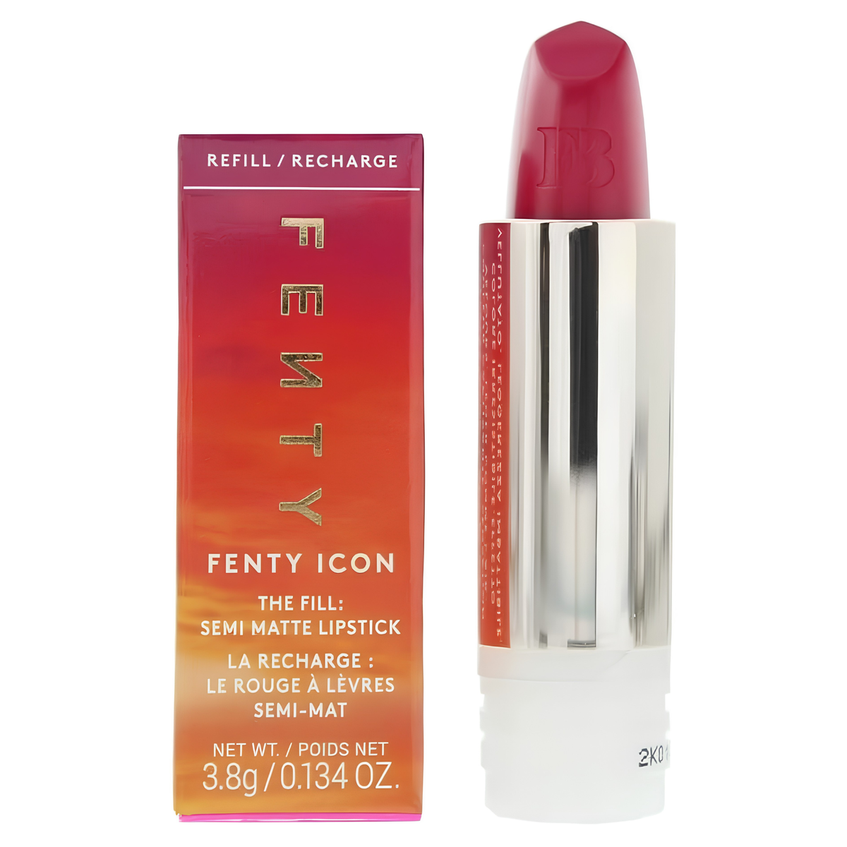 Fenty Beauty Icon The Fill Semi-Matte Lipstick 3.8g - Miss Candy Refillable