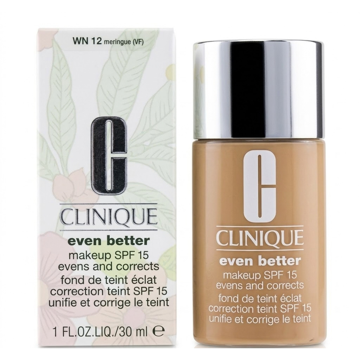 Clinique Even Better Makeup Foundation SPF15 30ml - WN12 Meringue