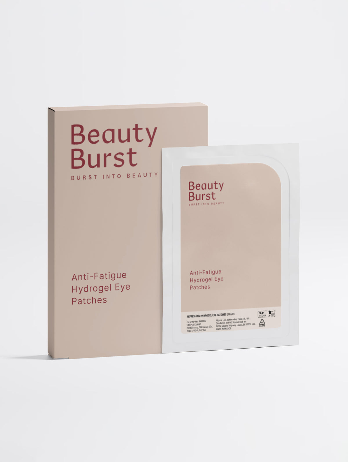 Anti-Fatigue Hydrogel Eye Patches
