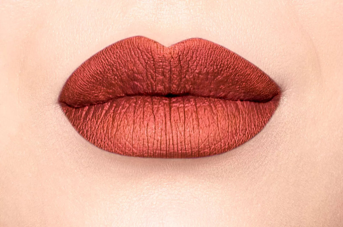 Isadora Matt Metallic Liquid Lipstick 7ml - 82 Copper Chrome